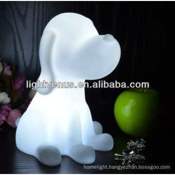 New concept multi color changing dog shape LED night light for children lamp